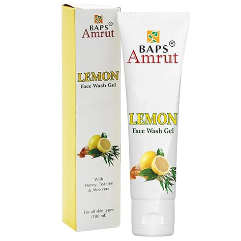 Baps Amrut Lemon Face Wash Gel 100ml
